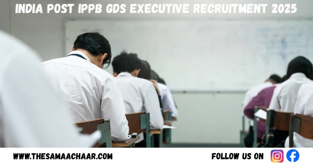 india Post IPPB GDS Executive Recruitment 2025