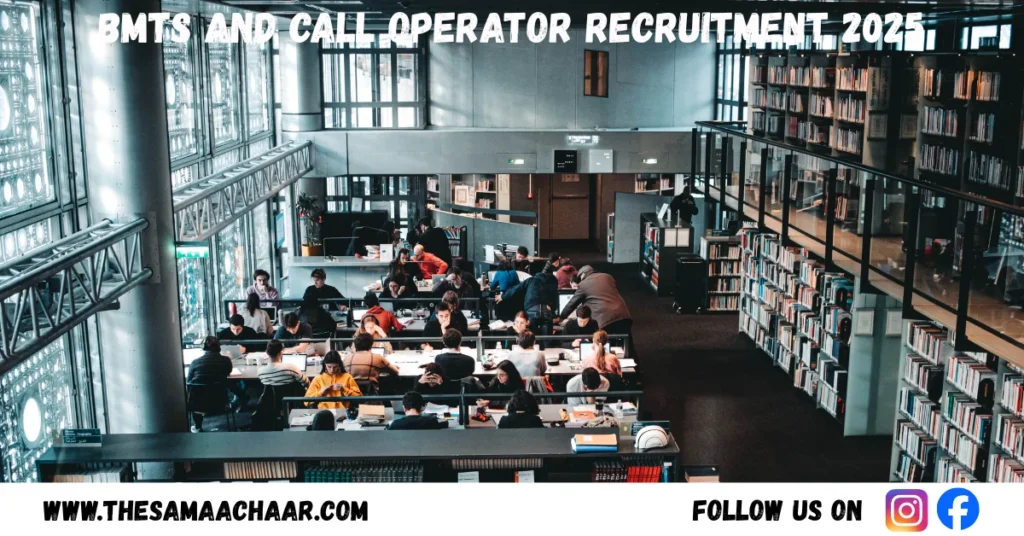 BMTS and Call Operator Recruitment