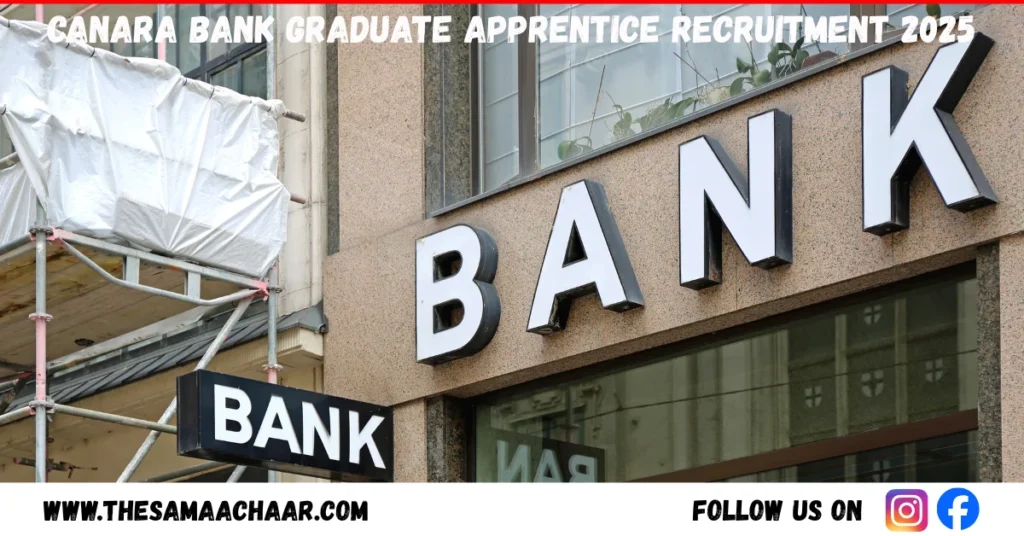 Canara Bank Graduate Apprentice